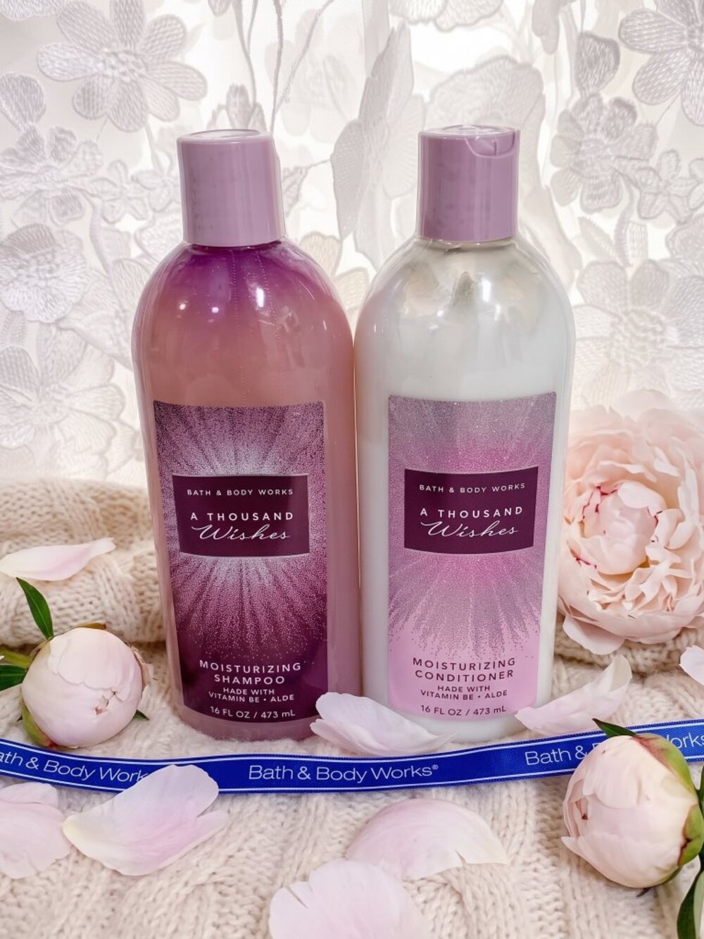 Bath & Body Works A THOUSAND WISHES Shampoo & Conditioner Set 2Pc NEW 16oz